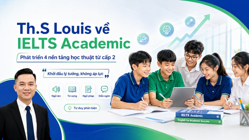 IELTS – Kỳ Thi Học Thuật Đòi Hỏi Nền Tảng Hơn Ngữ Pháp Và Từ Vựng