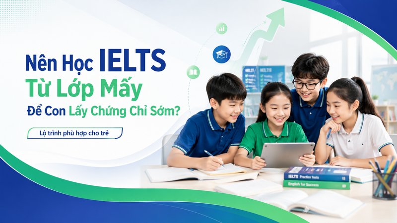 Nên Học IELTS Từ Lớp Mấy Là Tốt Nhất Để Con Lấy Chứng Chỉ Sớm?