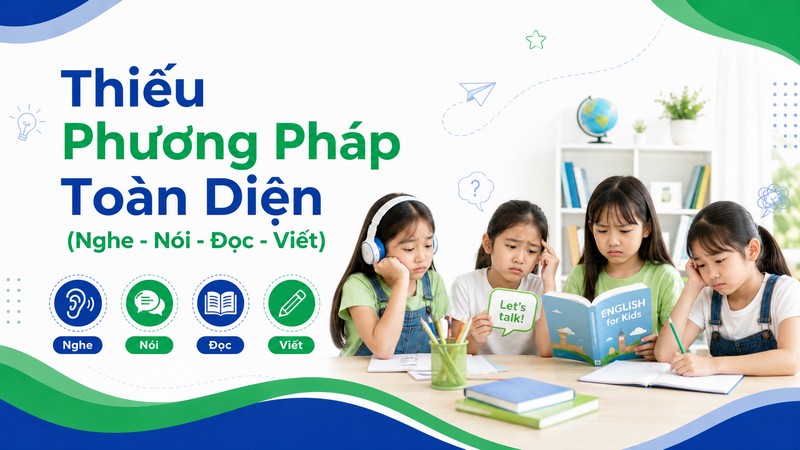 Thiếu Phương Pháp Toàn Diện (Nghe - Nói - Đọc - Viết)