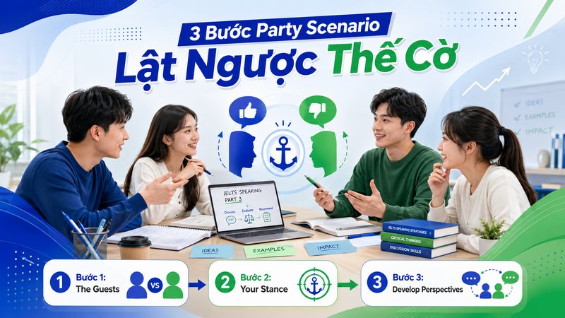 3 Bước Áp Dụng Party Scenario Để "Lật Ngược Thế Cờ"