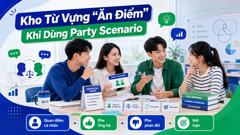 Kho Từ Vựng "Ăn Điểm" Khi Dùng Party Scenario