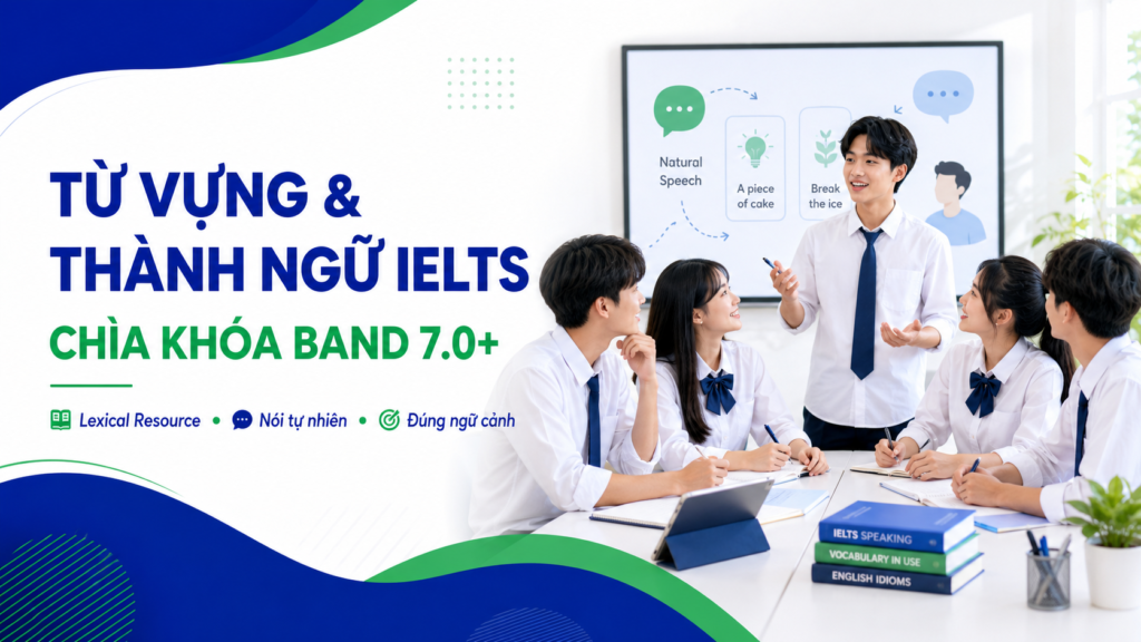Vì Sao Idioms Là "Vũ Khí Bí Mật" Quyết Định Band Điểm Lexical Resource?