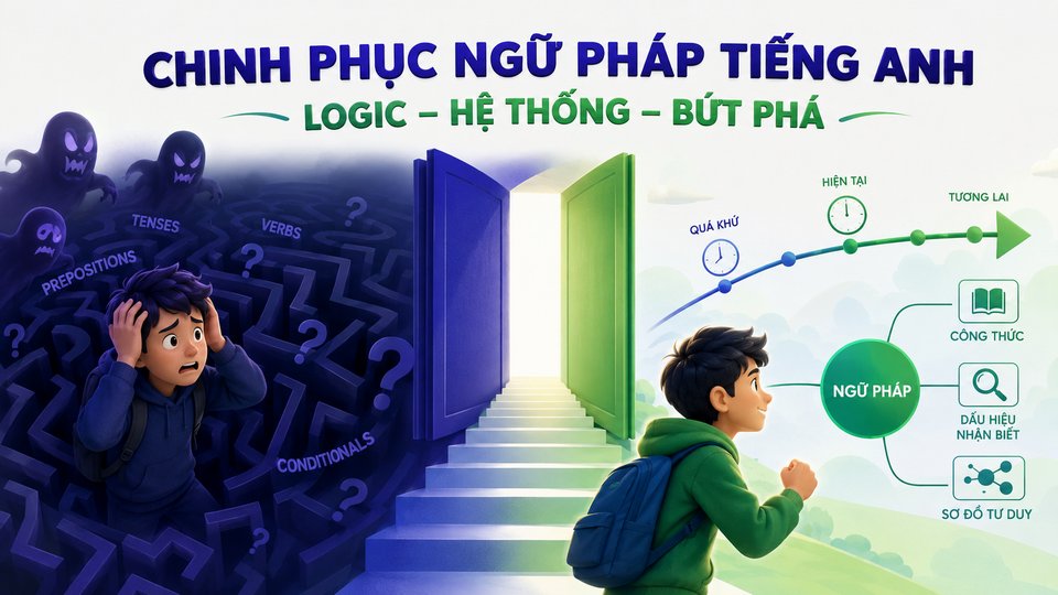 Mẹo Học 12 Thì Trong Tiếng Anh Nhanh Nhất Qua Sơ Đồ Tư Duy