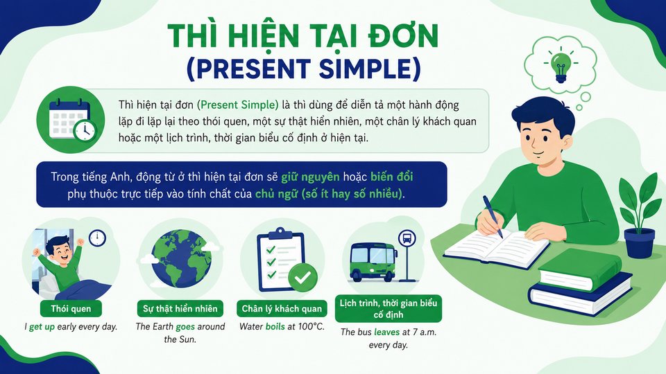 Thì hiện tại đơn (Present Simple)